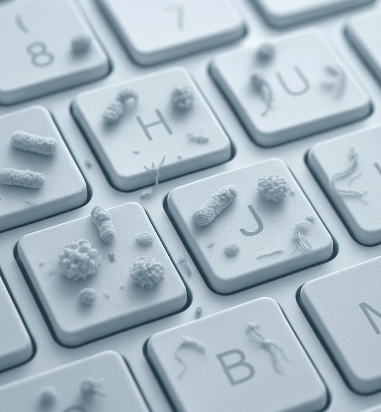 내 책상 위 숨겨진 세균 소굴