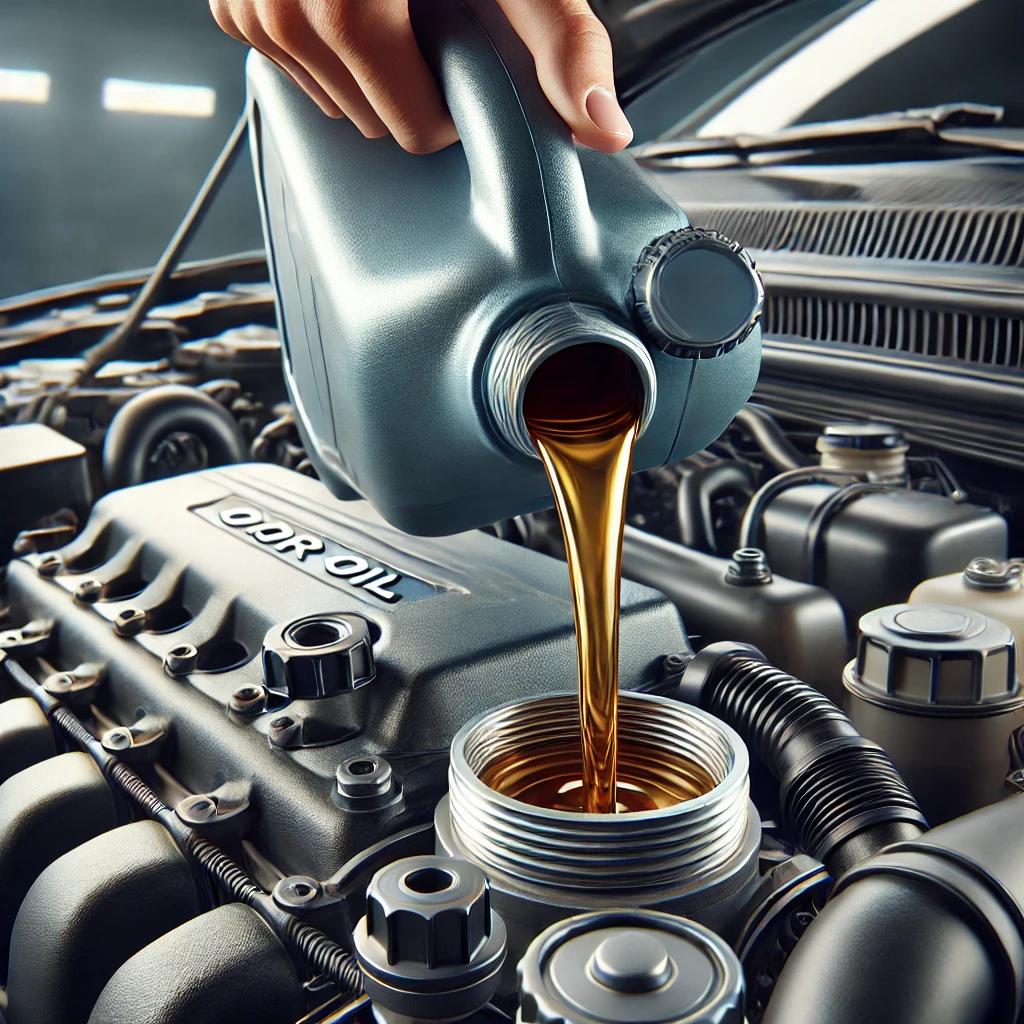 엔진오일 보충시 다른 오일을 보충해도