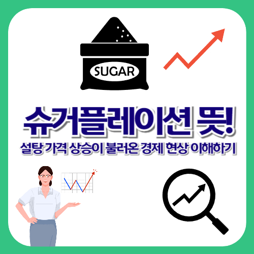 슈거플레이션 뜻! 설탕 가격 상승이 불러온 경제 현상 이해하기