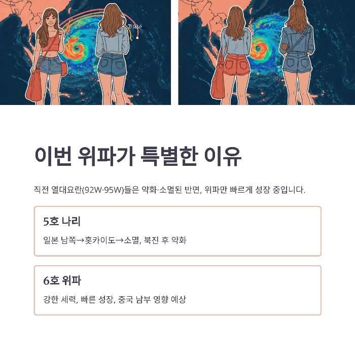 6호 태풍 위파
