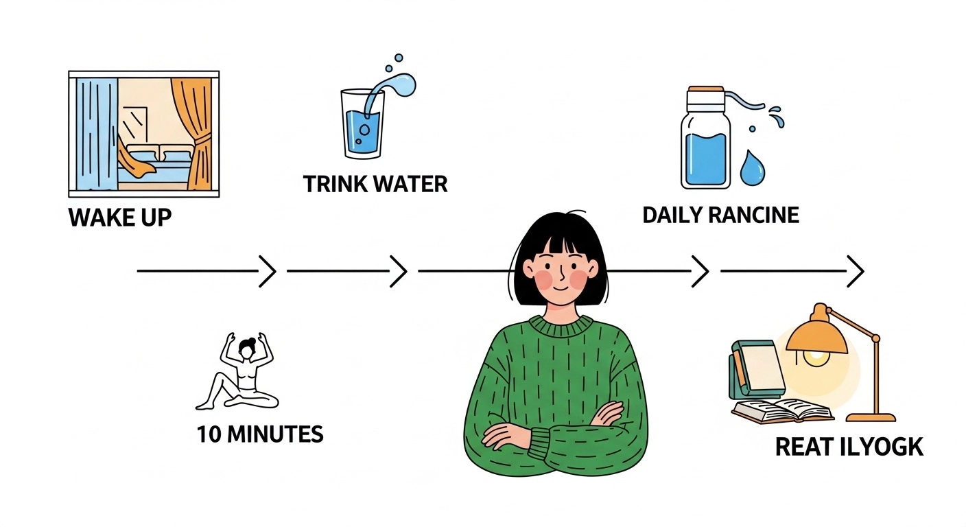 자취생 시간 관리법: 의지력 없이 하루 루틴 만드는 방법