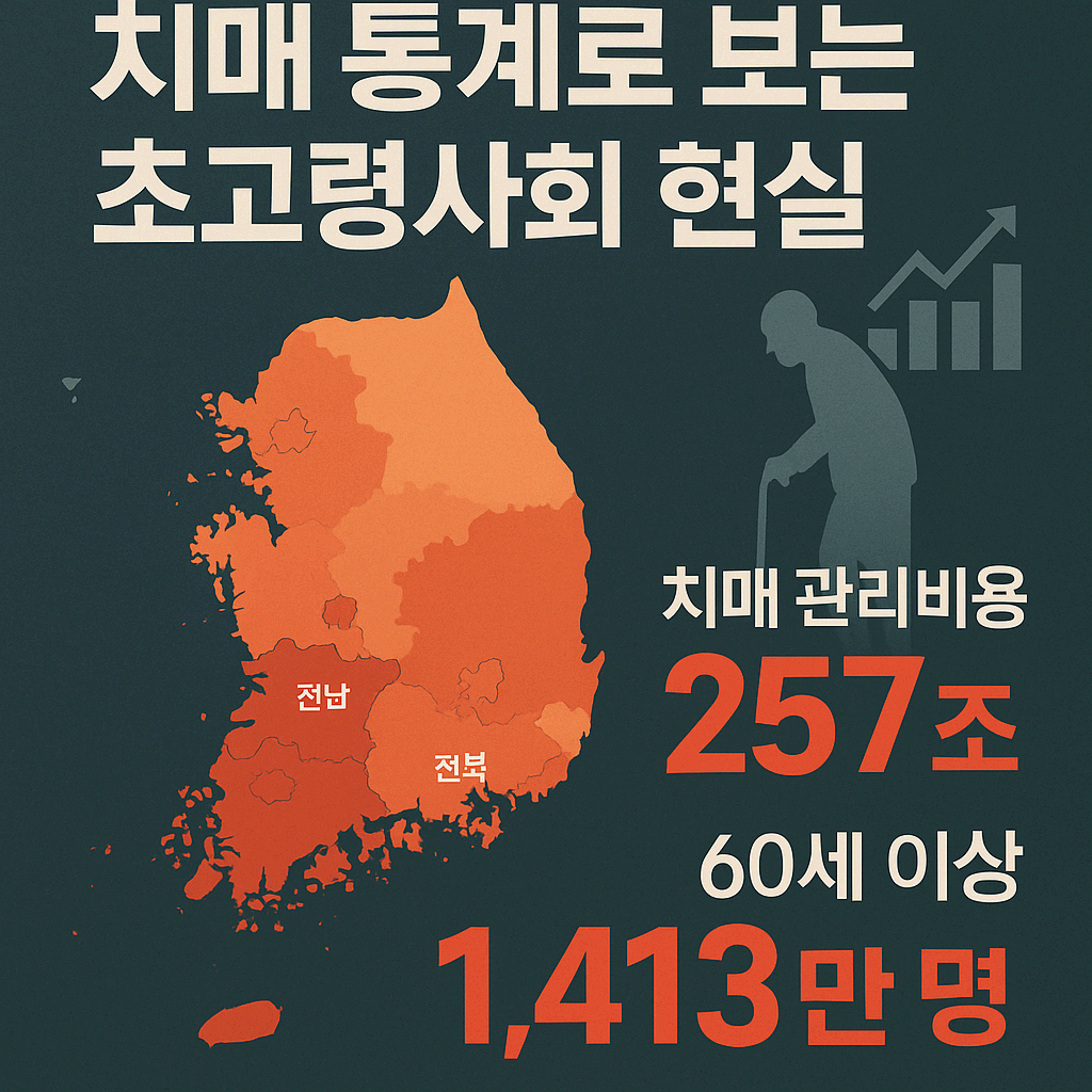 초고령사회 대한민국, 치매 통계로 본 지금의 현실