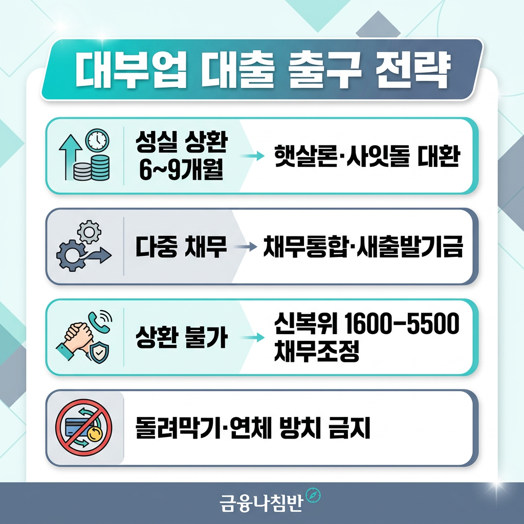 대부업 대출 출구 전략