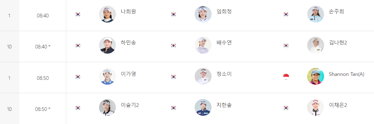 하나금융그룹 챔피언십대회
