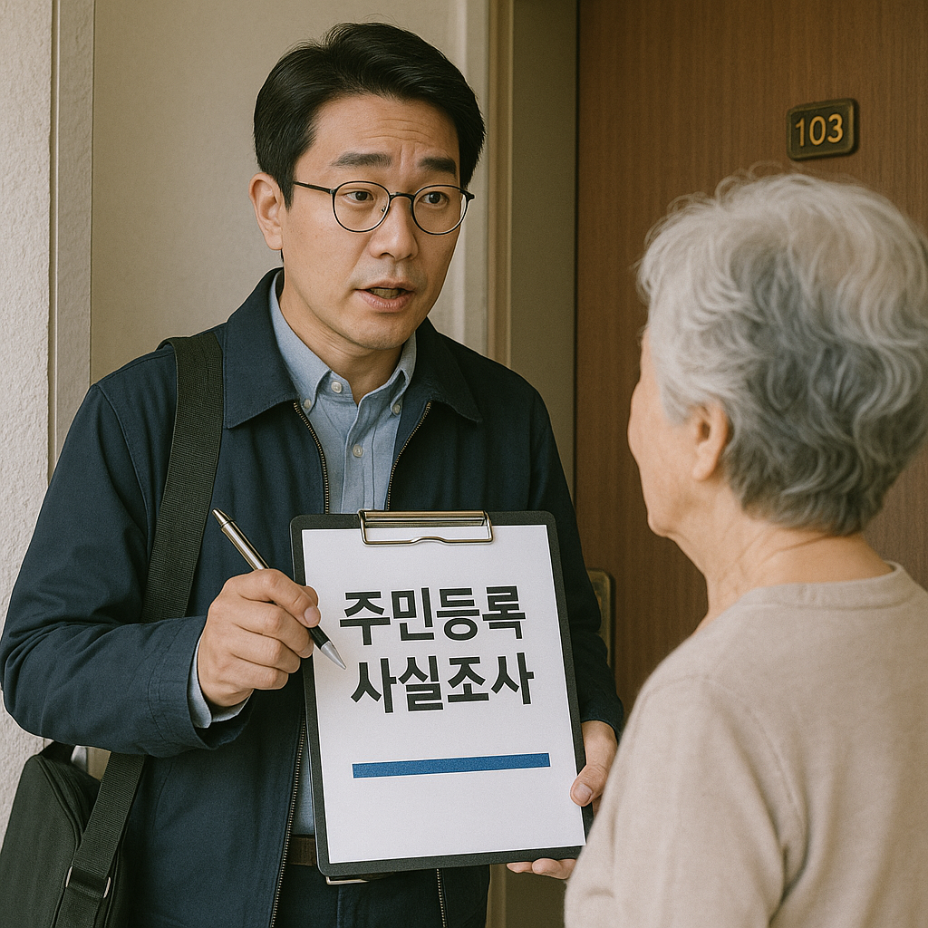 2025 주민등록 사실조사 비대면 참여 방법과 주의사항 총정리