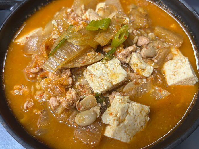 청국장찌개
