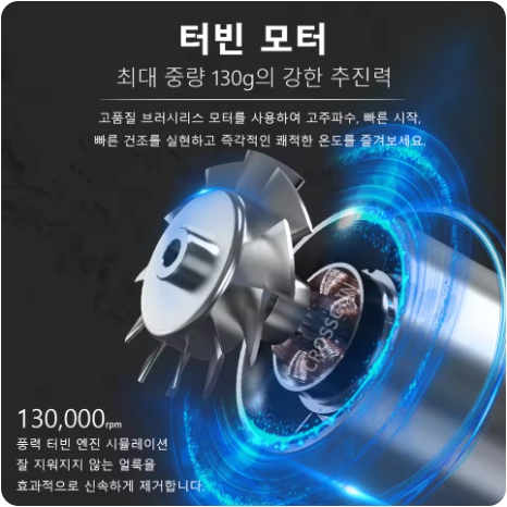 CROSSGUN 미니 제트 송풍기