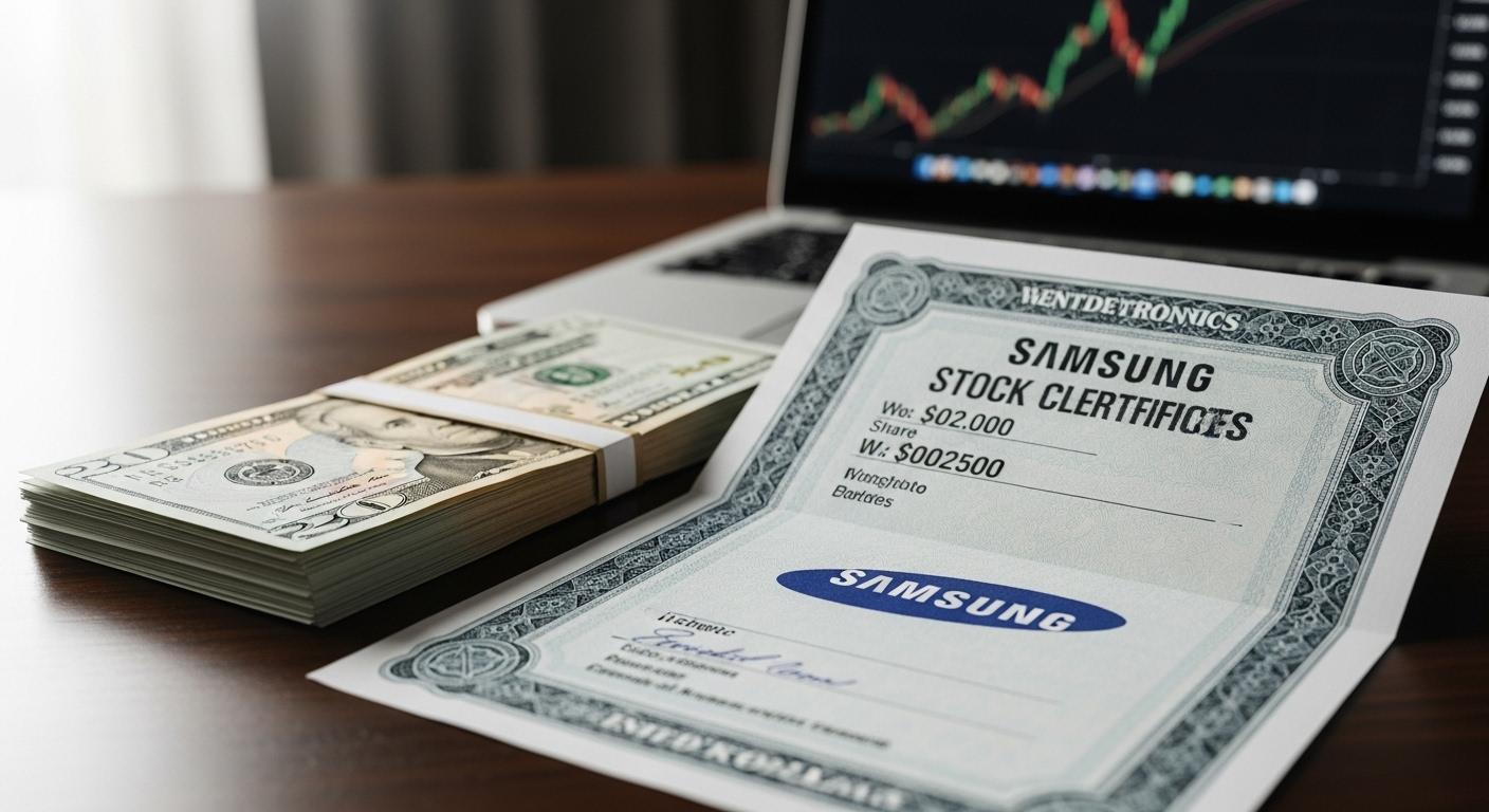 삼성전자 주가 배당금 조회