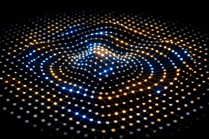 다수의 LPU 칩이 연결되어 하나의 프로세서처럼 작동하는 확장성 기술 이미지