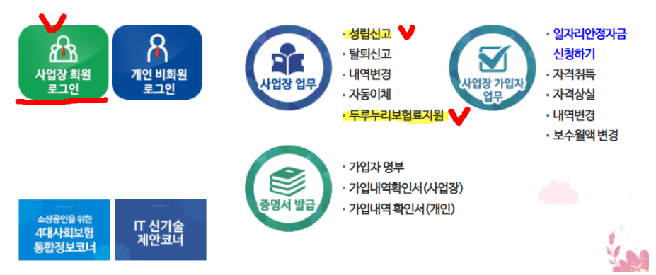 두루누리 지원금