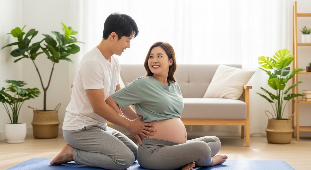 임신부 홈트 환경 만들기: 매트&middot;조명&middot;온도 설정 핵심 체크