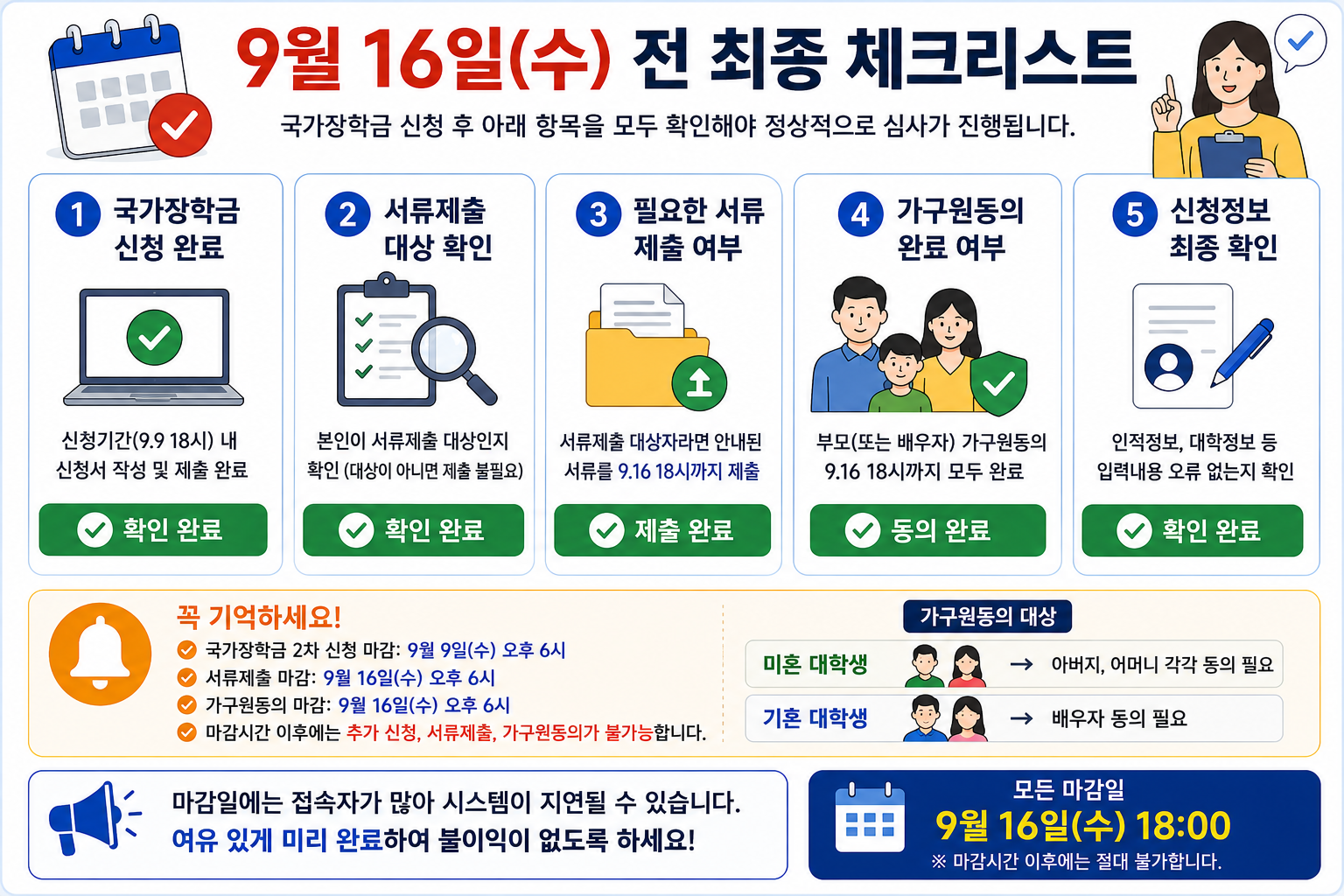 국가장학금 2학기 2차 신청 방법