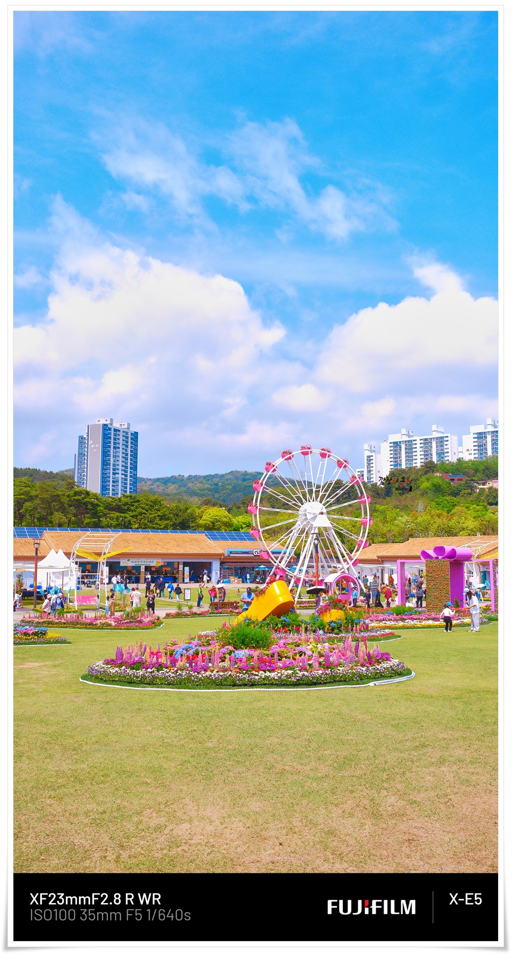 부산 시민공원 제6회 부산 봄꽃전시회 전경