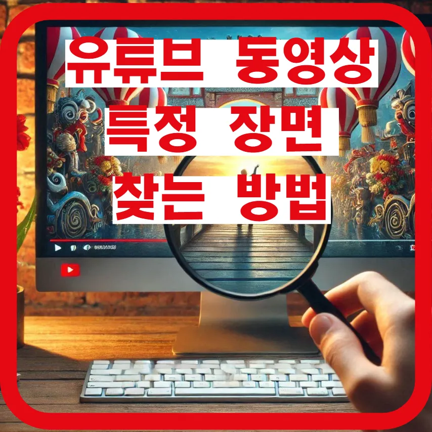 유튜브 화면 찾기