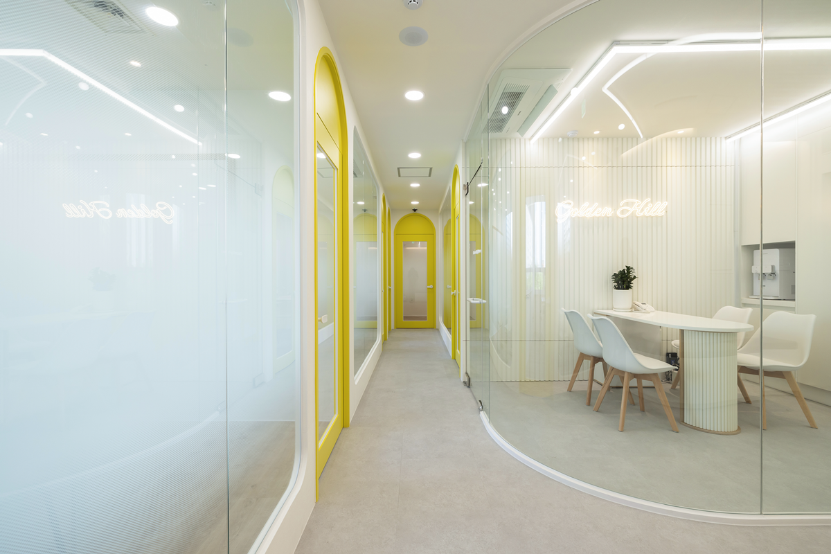 학원유리가벽시공