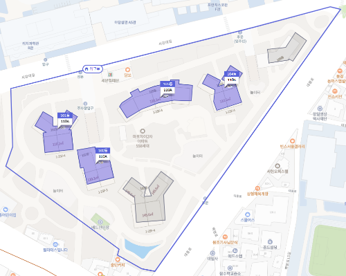단지배치도