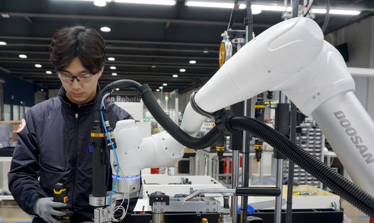 두산로보틱스 M시리즈 이미지.