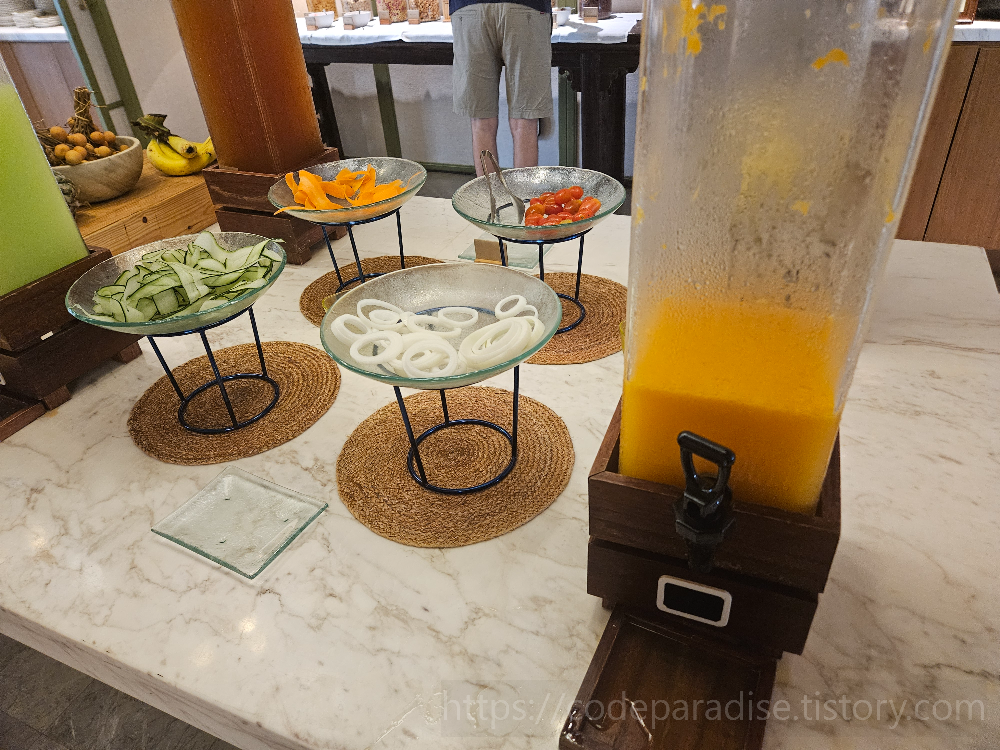 호텔 조식 사진