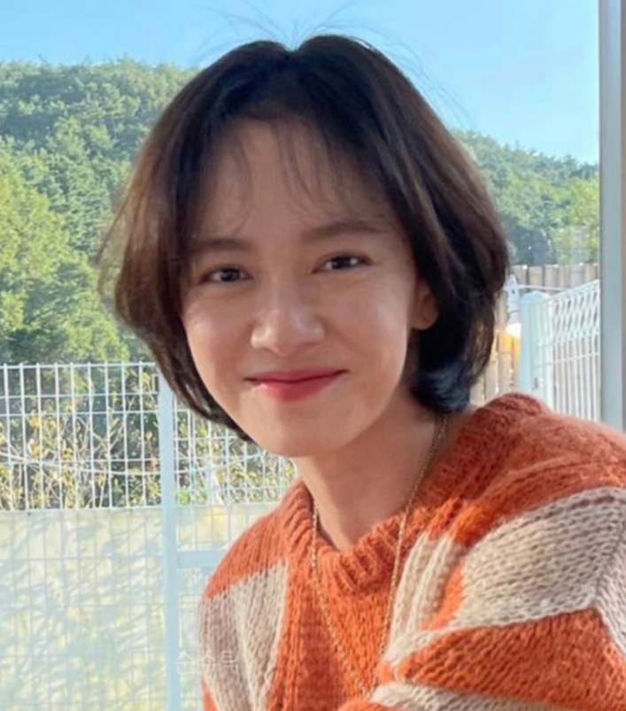 송지효 숏컷