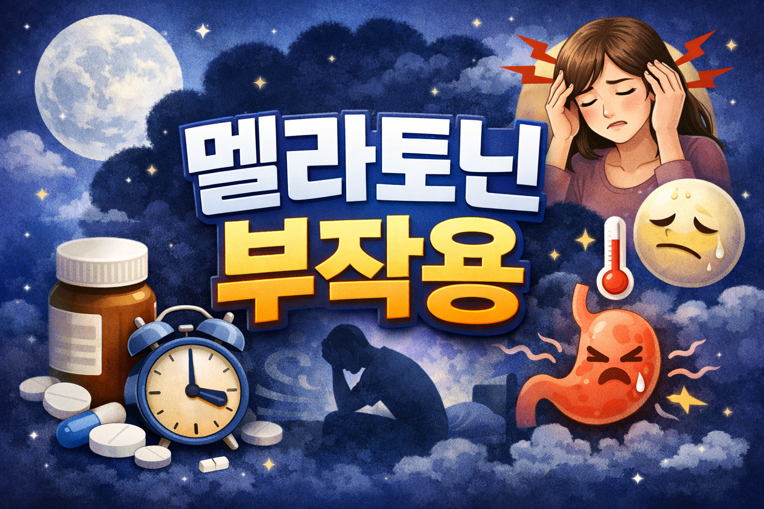 멜라토닌 부작용 알아보기