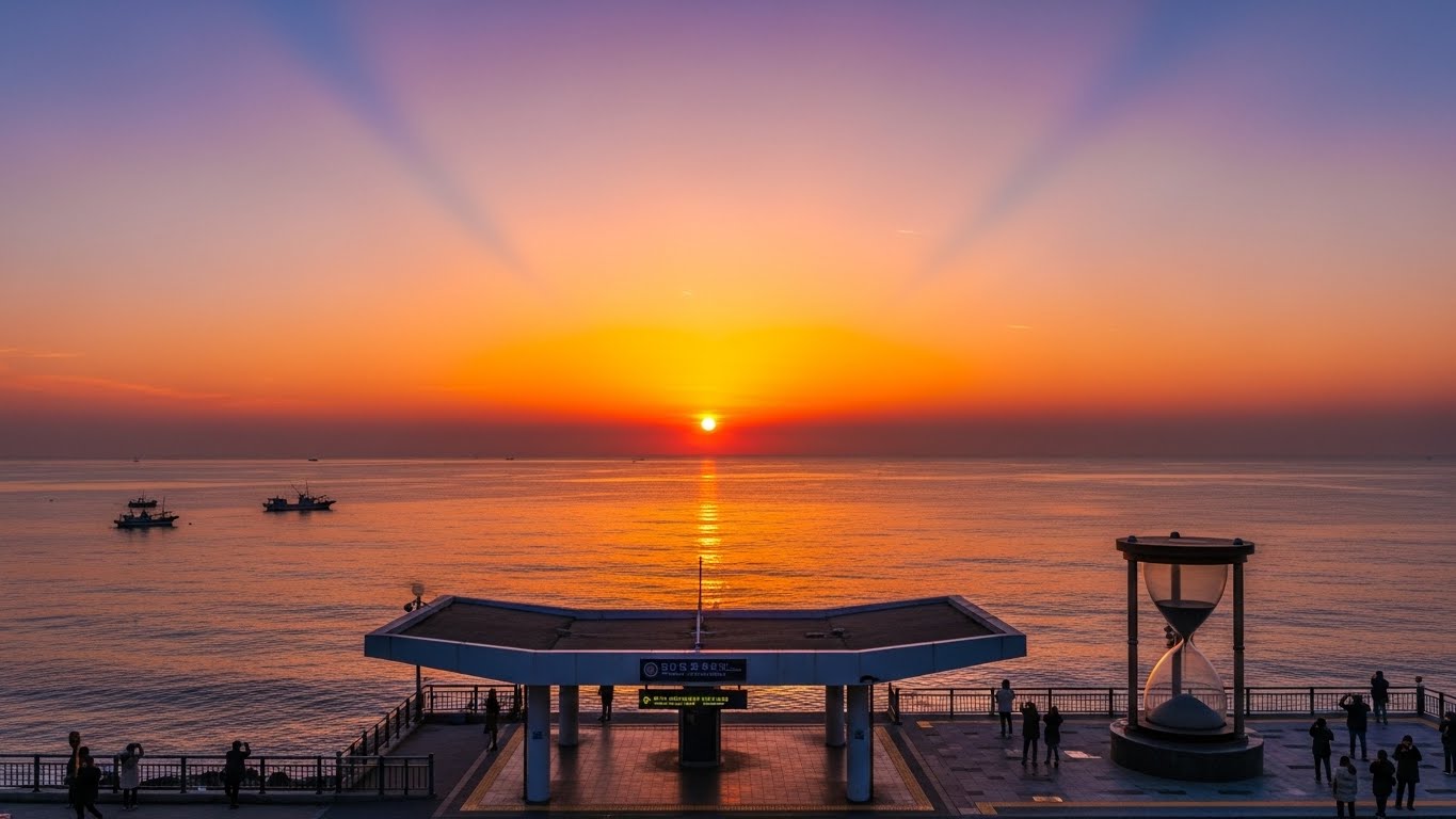 정동진: 일출의 정석