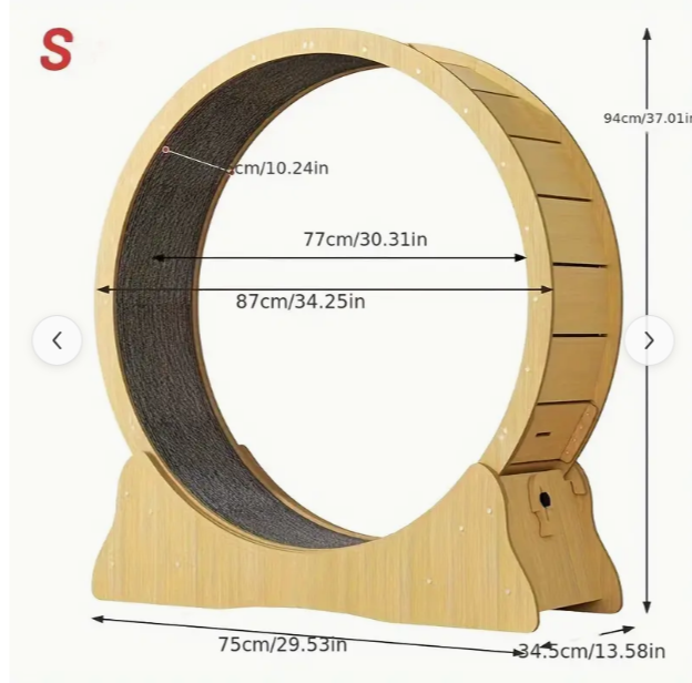 테무 특대형 캣휠 가격 사이즈