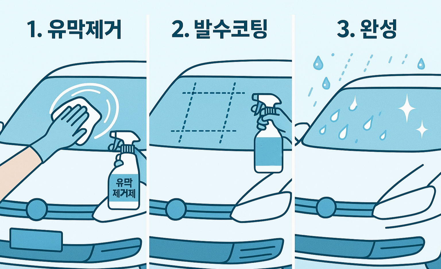 장마철 자동차 발수코팅제 추천 TOP5 – 이걸 안 하면 사고 위험 3배 증가!