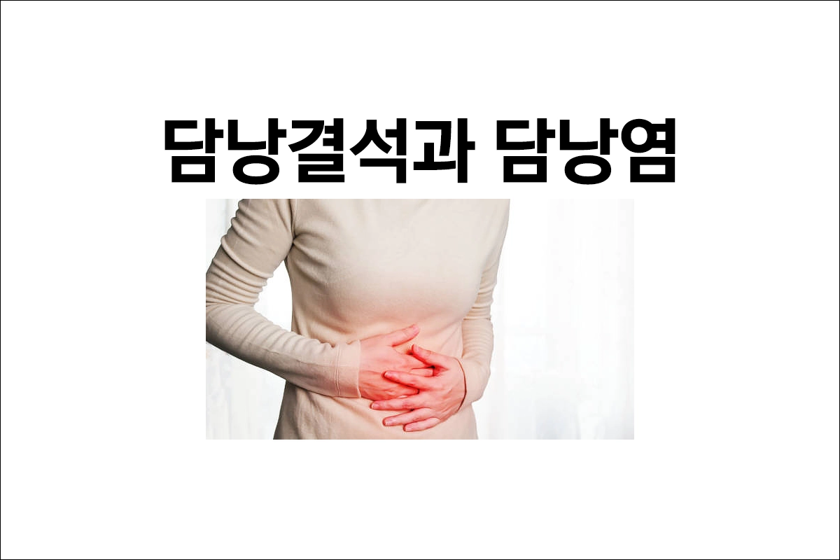 담낭 결석과 담낭염