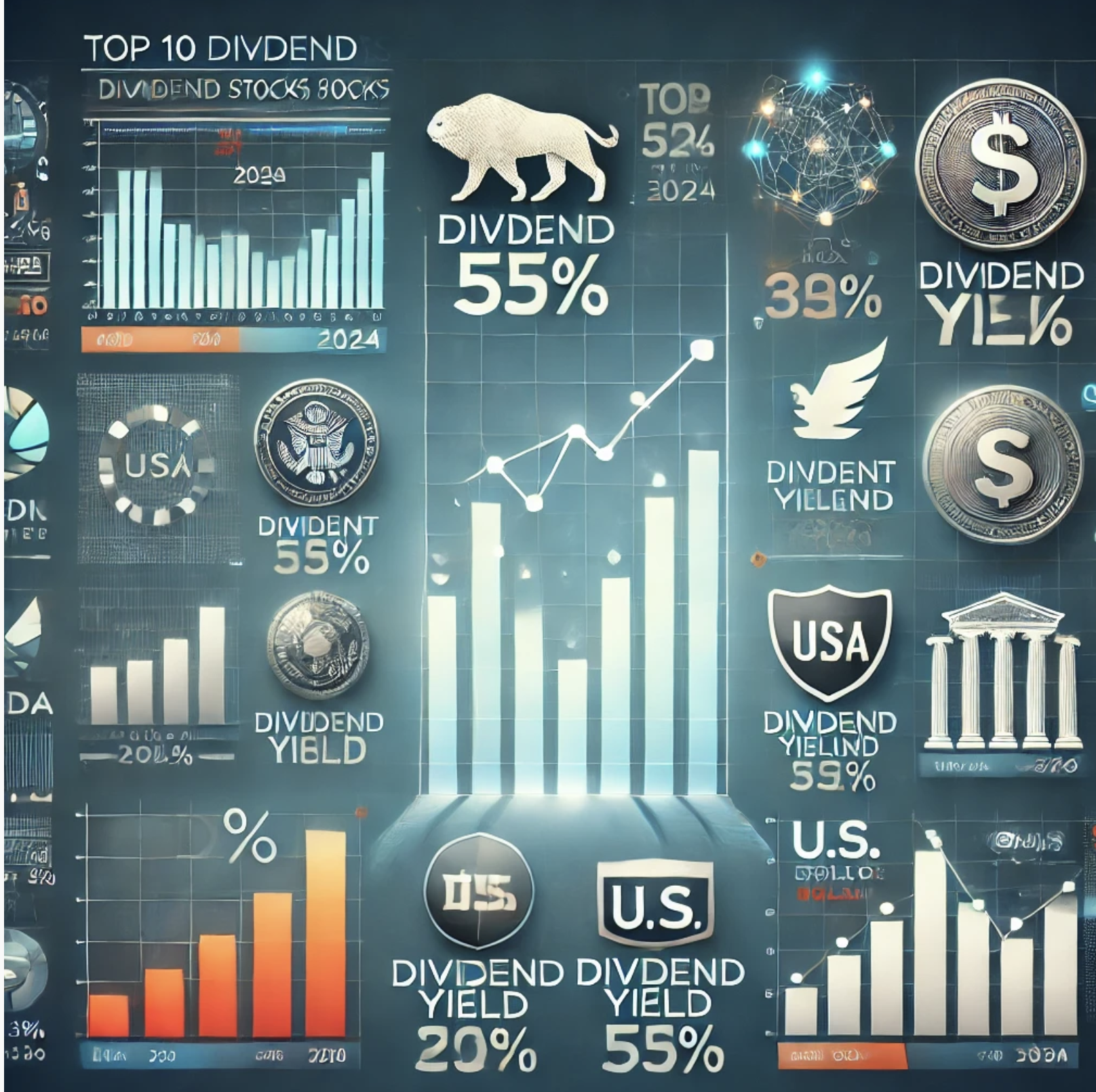 2024년 미국 배당주 순위 TOP 10