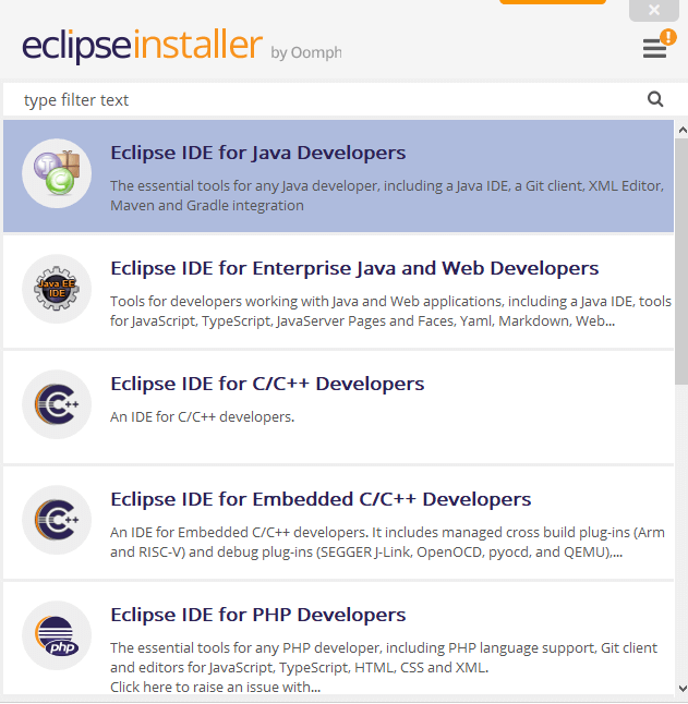 이클립스-개발-환경-선택