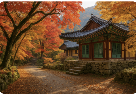 경남 단풍명소 TOP5 ❘ 가을 감성 가득한 산책 · 여행 · 데이트 추천 코스 관련 사진