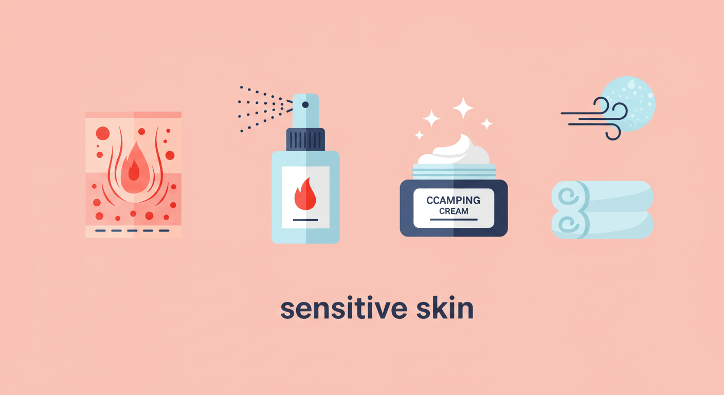 "민감성 피부, 여름철 가장 힘든 피부 타입"에 대한 이미지입니다.