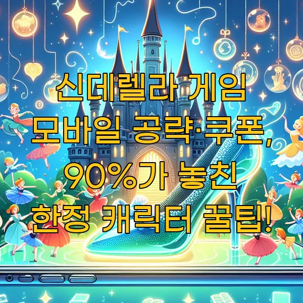 신데렐라 게임 모바일