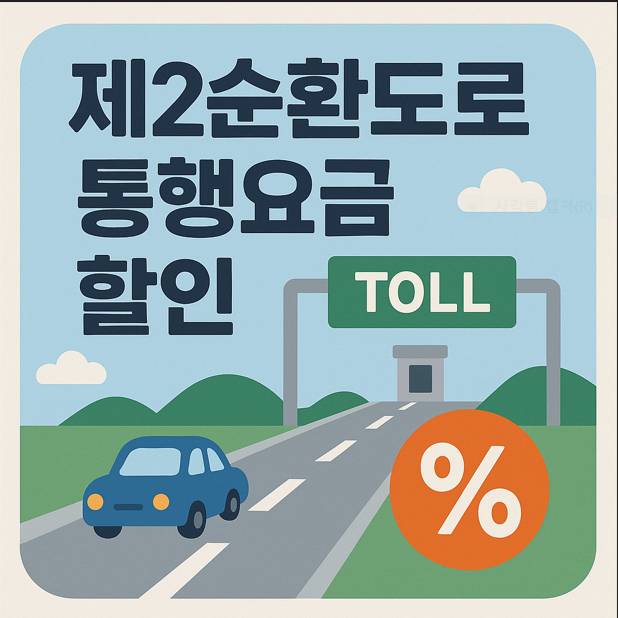 광주광역시 제2순환도로 통행료 할인