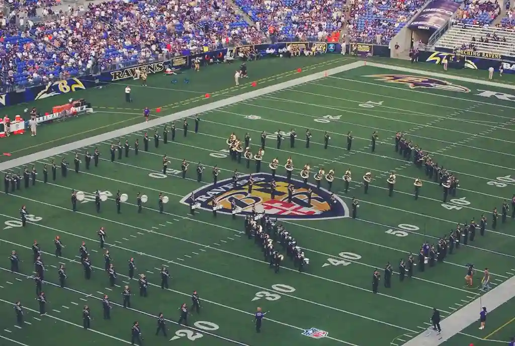 볼티모어 레이븐스 NFL 직관 M&amp;T 뱅크 스타디움 라마 잭슨의 질주