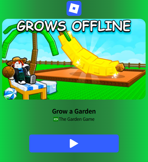 로블록스 그로우 어 가든