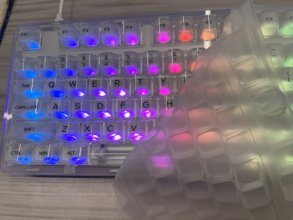 앱코 키보드 추천 투명키보드 APK87 폴리카보네이트