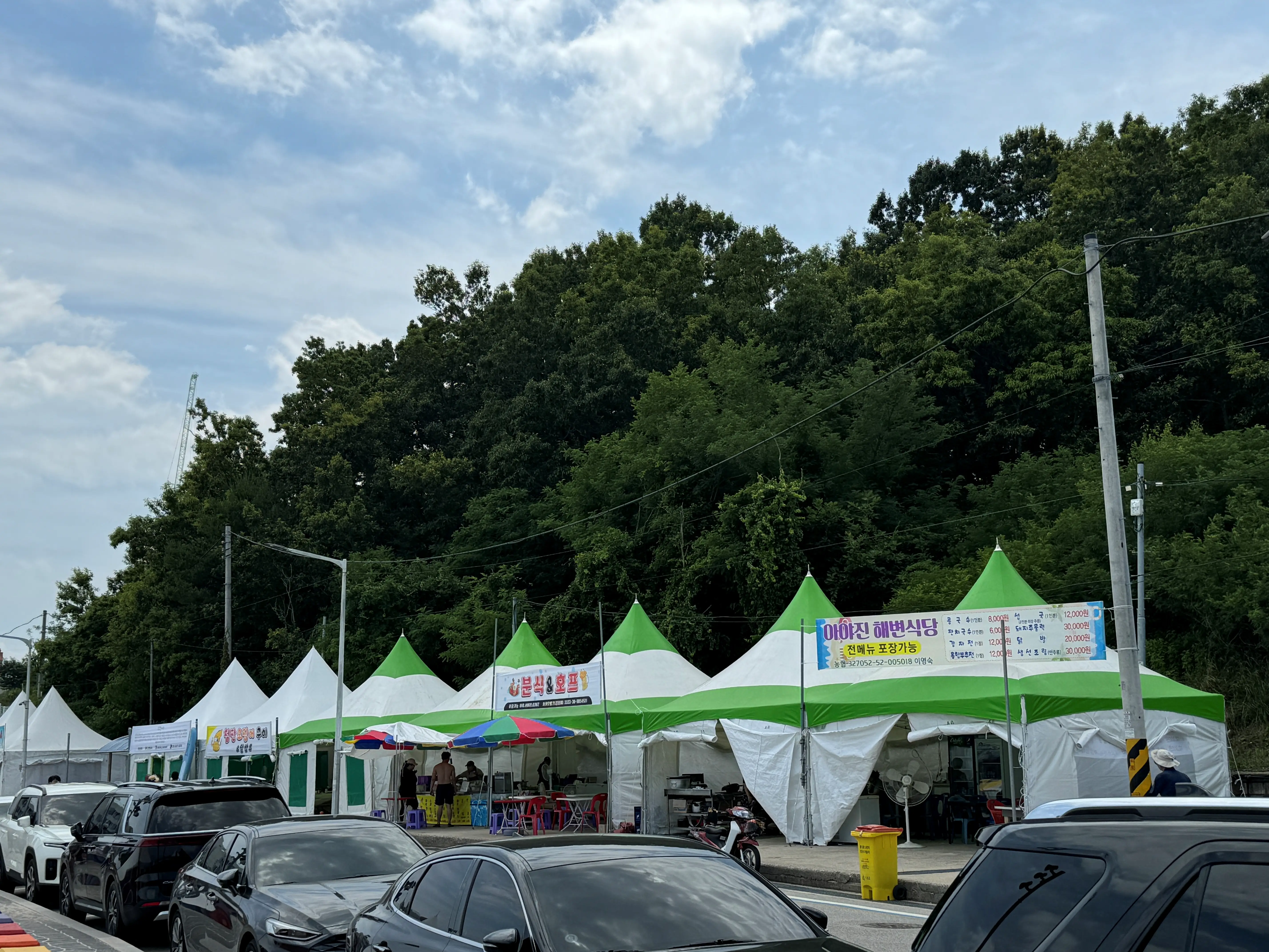 강원도-고성-아야진-해수욕장-포장마차