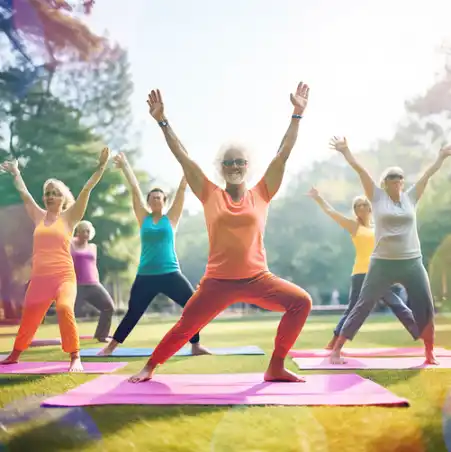 중년 건강을 위한 운동과 스트레칭 방법