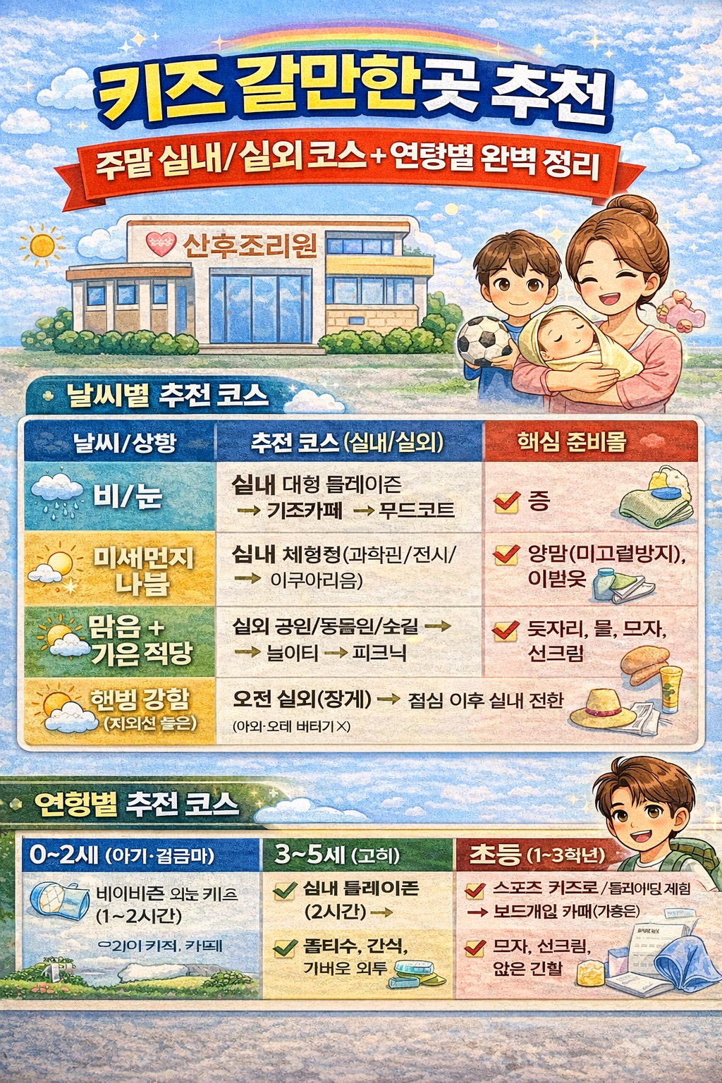 키즈 갈만한곳 추천