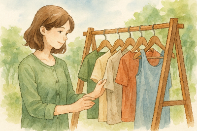 슬로우패션이란? 소비를 줄이면서 가치 있는 옷 고르기