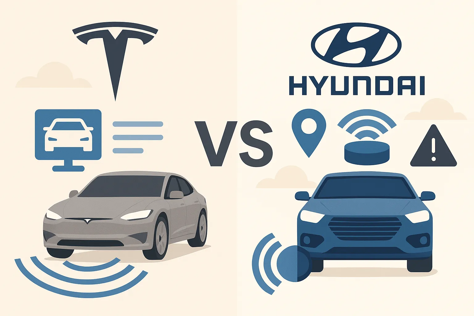 테슬라 FSD vs 현대 모빌리티 – 자율주행 경쟁 구도