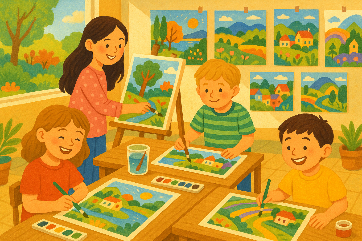 파주 헤이리마을 예술 체험학습 미술체험, 창작공방, 체험중심