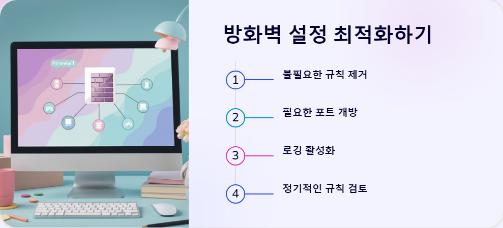 방화벽설정
