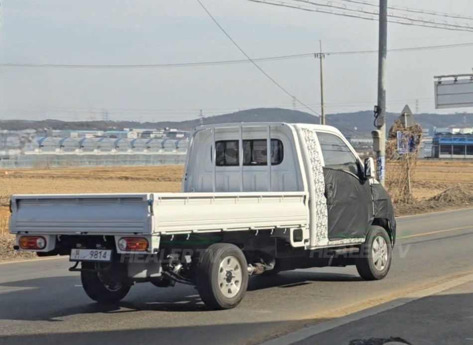 현대자동차 포터 3 풀체인지 테스트카
