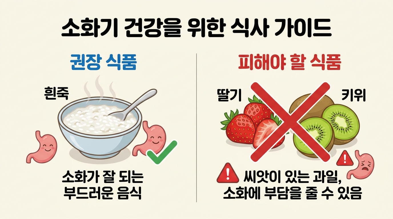 대장내시경 전 금지 음식과 권장 음식 가이드