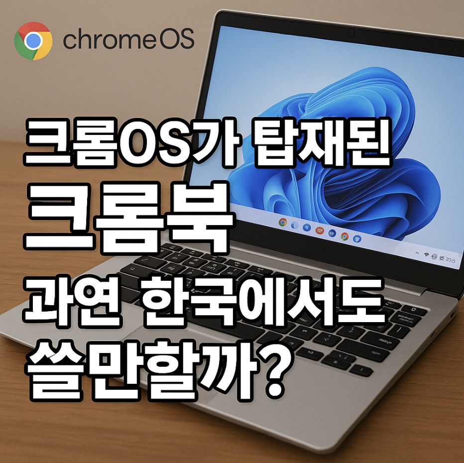 크롬OS가 탑재된 크롬북, 과연 한국에서도 쓸만할까?