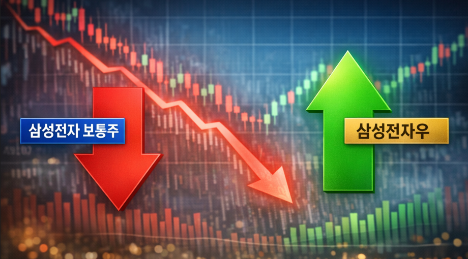 삼성전자 보통주 매도하고 우선주 매수한 외국인, 숨은 투자 전략 분석