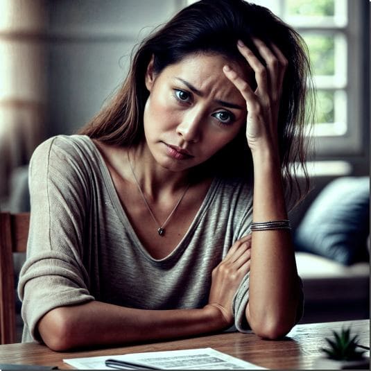 과민성장증후군 주요 원인 스트레스, 화난 여성