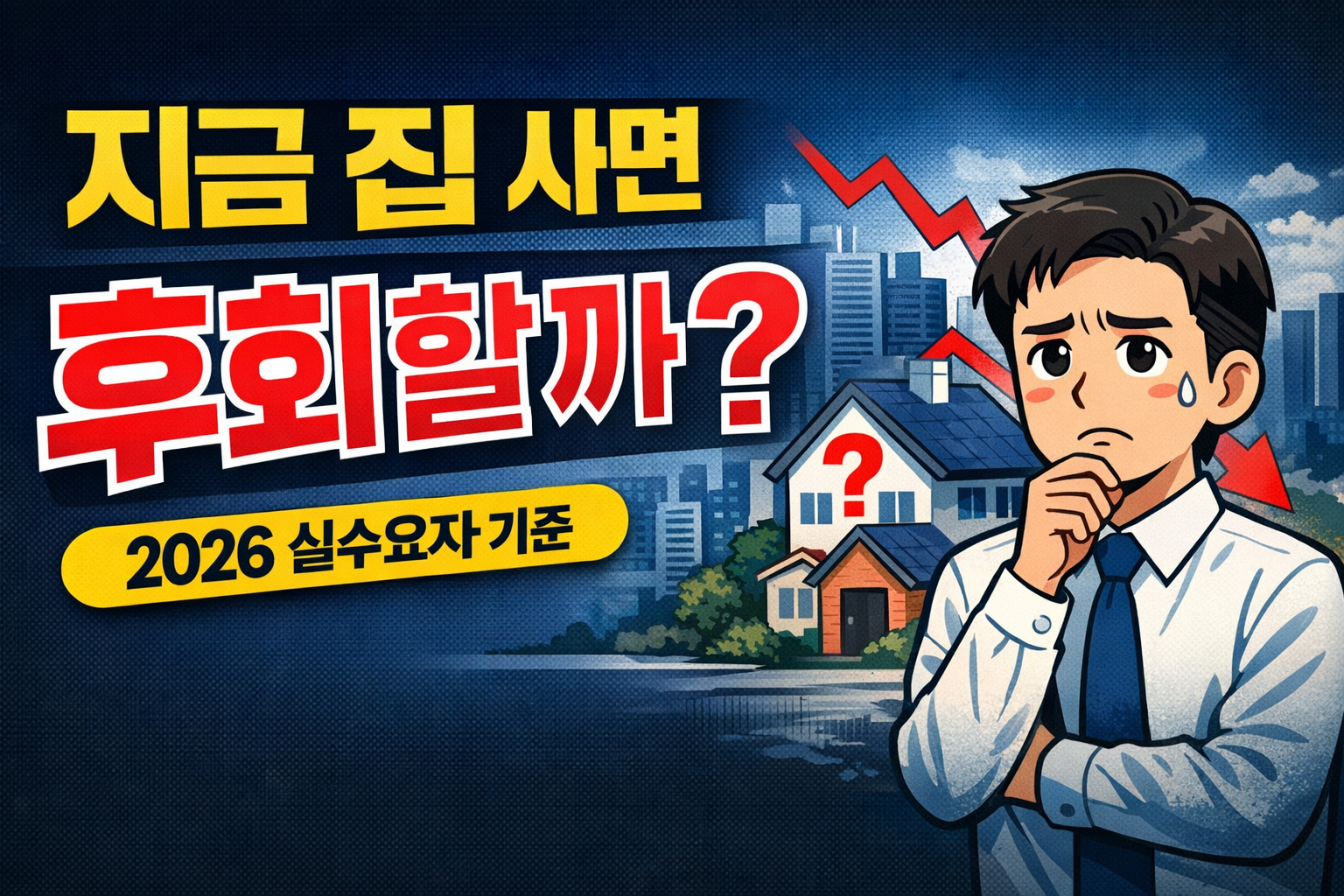 지금 집 사면 후회할까 2026 부동산 매수 판단 기준 썸네일